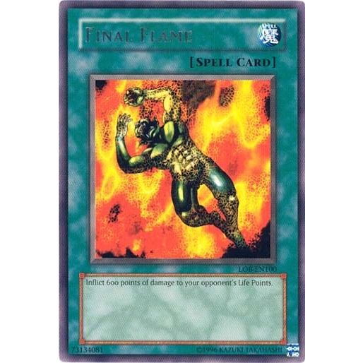 Image for Final Flame (LOB-EN100) (LOB-EN) - YuGiOh