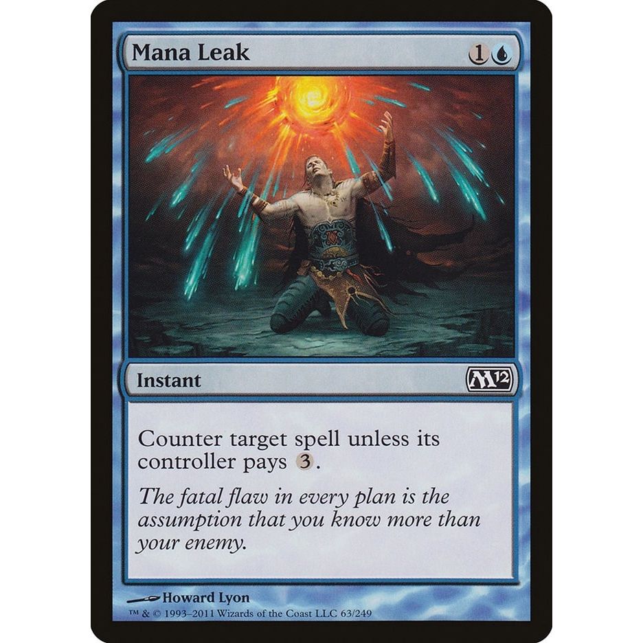 Image for Mana Leak (63) (M12) - Magic: The Gathering
