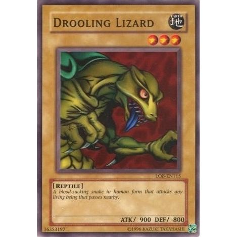 Image for Drooling Lizard (LOB-EN115) (LOB-EN) - YuGiOh