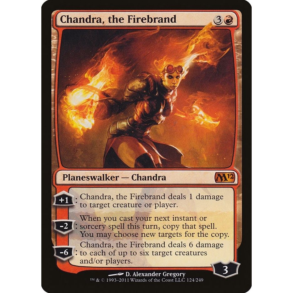 Image for Chandra, the Firebrand (124) (M12) - Magic: The Gathering