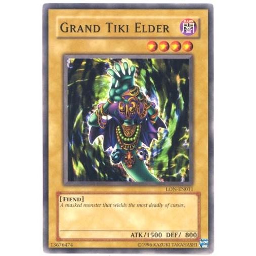 Image for Grand Tiki Elder (LON-EN011) (LON-EN) - YuGiOh