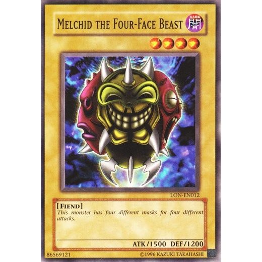 Image for Melchid the Four-Face Beast (LON-EN012) (LON-EN) - YuGiOh
