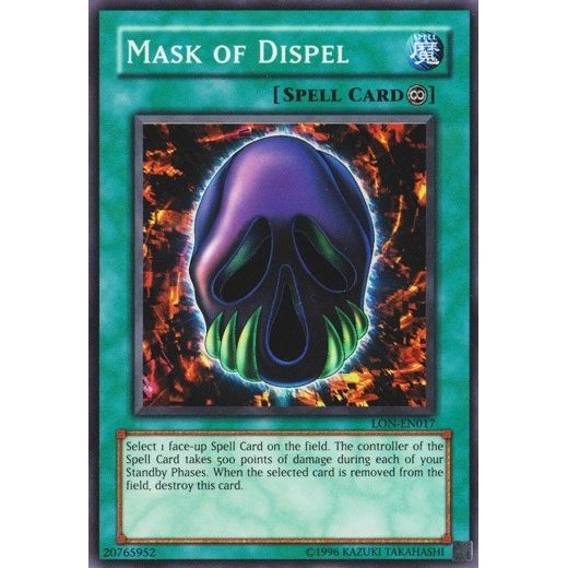 Image for Mask of Dispel (LON-EN017) (LON-EN) - YuGiOh