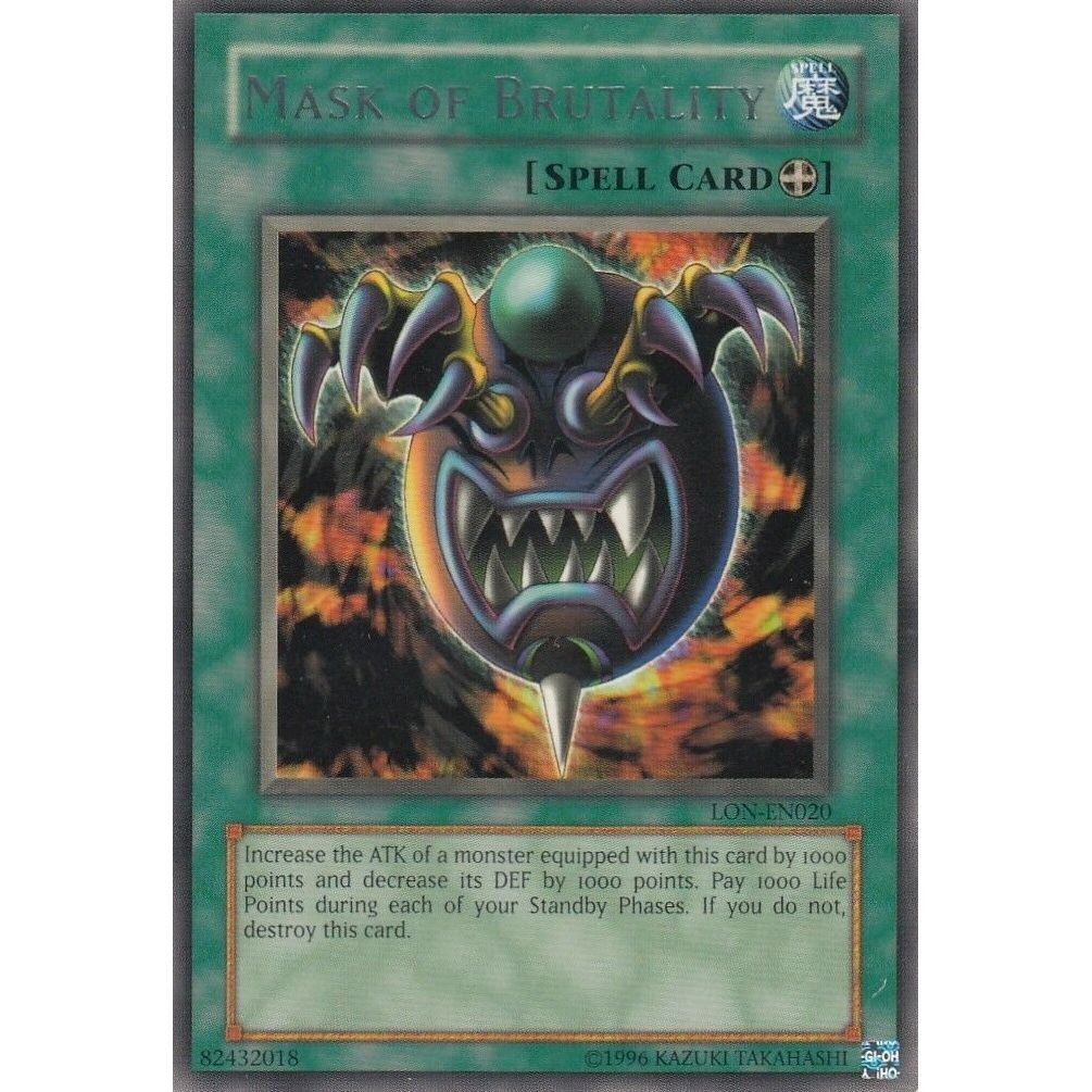 Image for Mask of Brutality (LON-EN020) (LON-EN) - YuGiOh