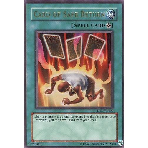 Image for Card of Safe Return (LON-EN029) (LON-EN) - YuGiOh