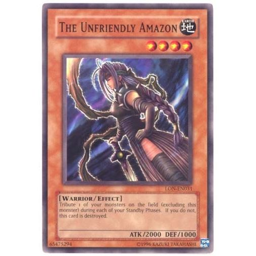 Image for The Unfriendly Amazon (LON-EN031) (LON-EN) - YuGiOh