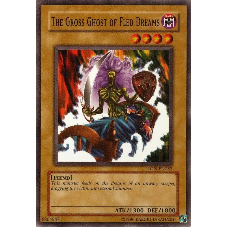 Image for The Gross Ghost of Fled Dreams (LON-EN053) (LON-EN) - YuGiOh