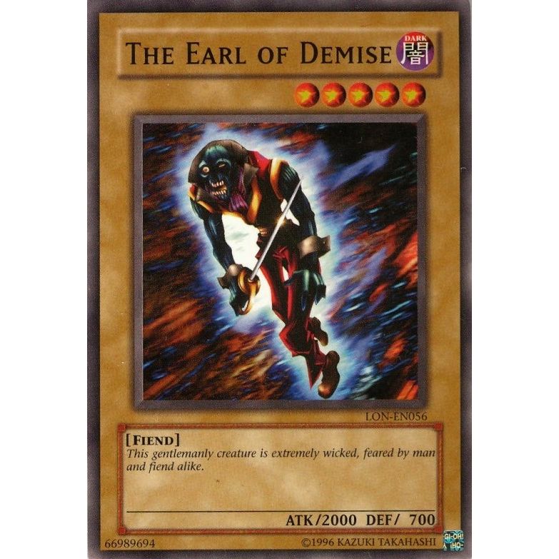 Image for The Earl of Demise (LON-EN056) (LON-EN) - YuGiOh