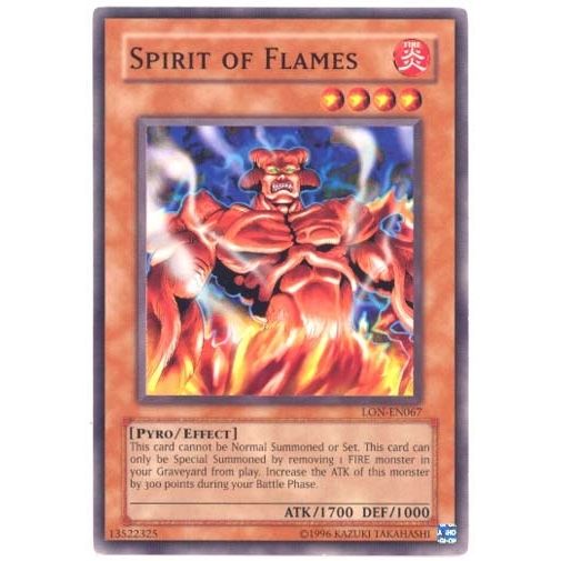 Image for Spirit of Flames (LON-EN067) (LON-EN) - YuGiOh