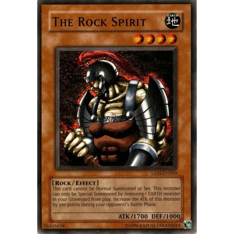 Image for The Rock Spirit (LON-EN069) (LON-EN) - YuGiOh