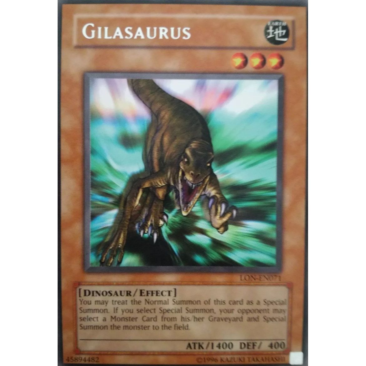Image for Gilasaurus (LON-EN071) (LON-EN) - YuGiOh