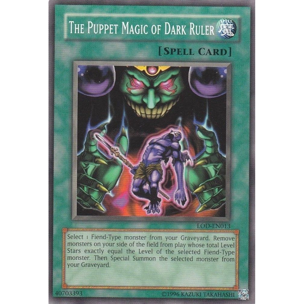 Image for The Puppet Magic of Dark Ruler (LOD-EN013) (LOD-EN) - YuGiOh