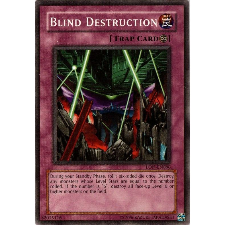 Image for Blind Destruction (LON-EN086) (LON-EN) - YuGiOh