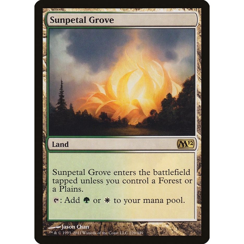 Image for Sunpetal Grove (229) (M12) - Magic: The Gathering