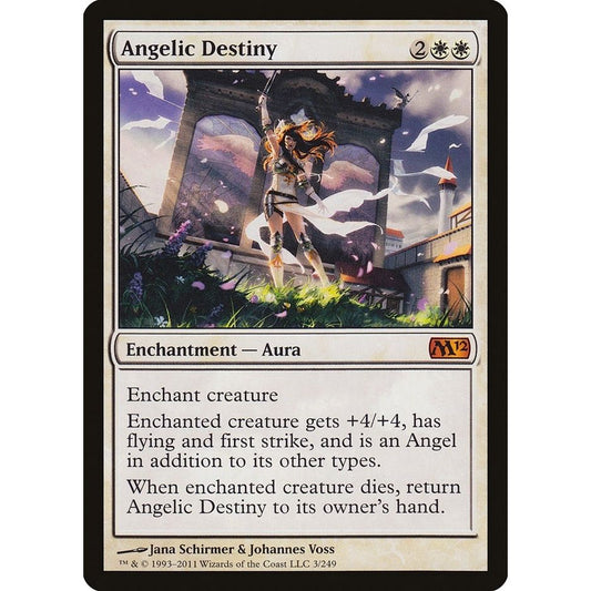 Image for Angelic Destiny (3) (M12) - Magic: The Gathering