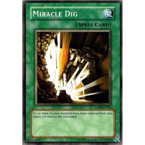 Image for Miracle Dig (LON-EN100) (LON-EN) - YuGiOh