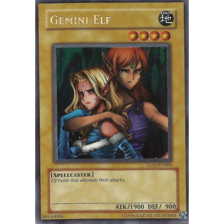Image for Gemini Elf (LON-EN000) (LON-EN) - YuGiOh