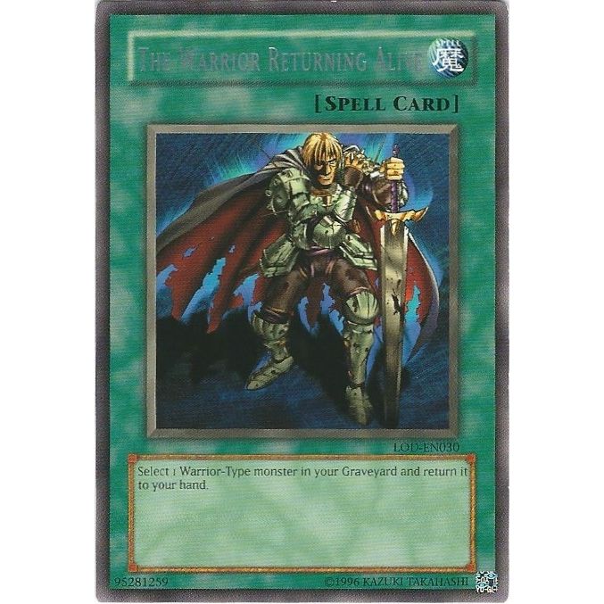 Image for The Warrior Returning Alive (LOD-EN030) (LOD-EN) - YuGiOh