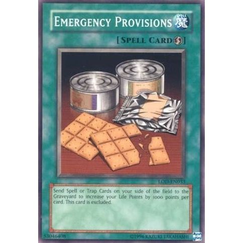Image for Emergency Provisions (LOD-EN033) (LOD-EN) - YuGiOh