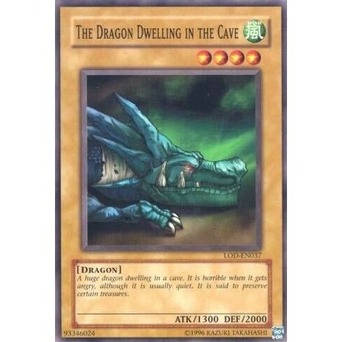 Image for The Dragon Dwelling in the Cave (LOD-EN037) (LOD-EN) - YuGiOh