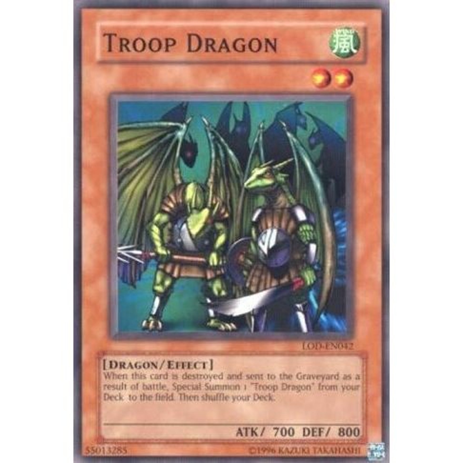 Image for Troop Dragon (LOD-EN042) (LOD-EN) - YuGiOh