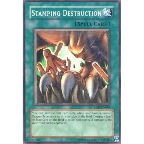 Image for Stamping Destruction (LOD-EN046) (LOD-EN) - YuGiOh