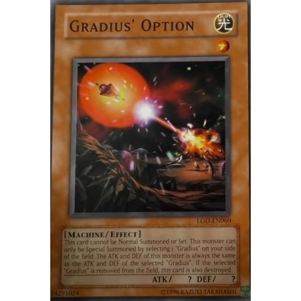 Image for Gradius' Option (LOD-EN060) (LOD-EN) - YuGiOh