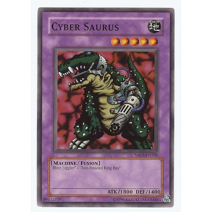 Image for Cyber Saurus (MRD-EN105) (MRD-EN) - YuGiOh