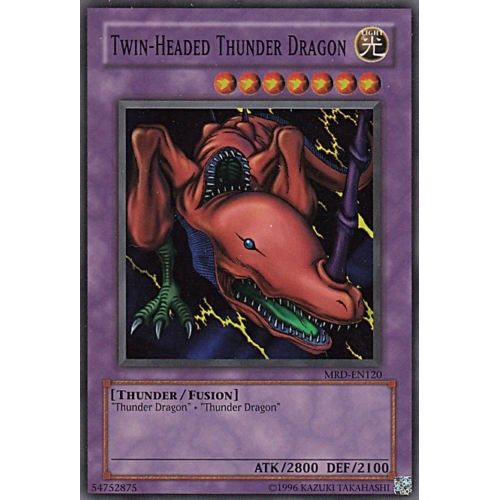 Image for Twin-Headed Thunder Dragon (MRD-EN120) (MRD-EN) - YuGiOh