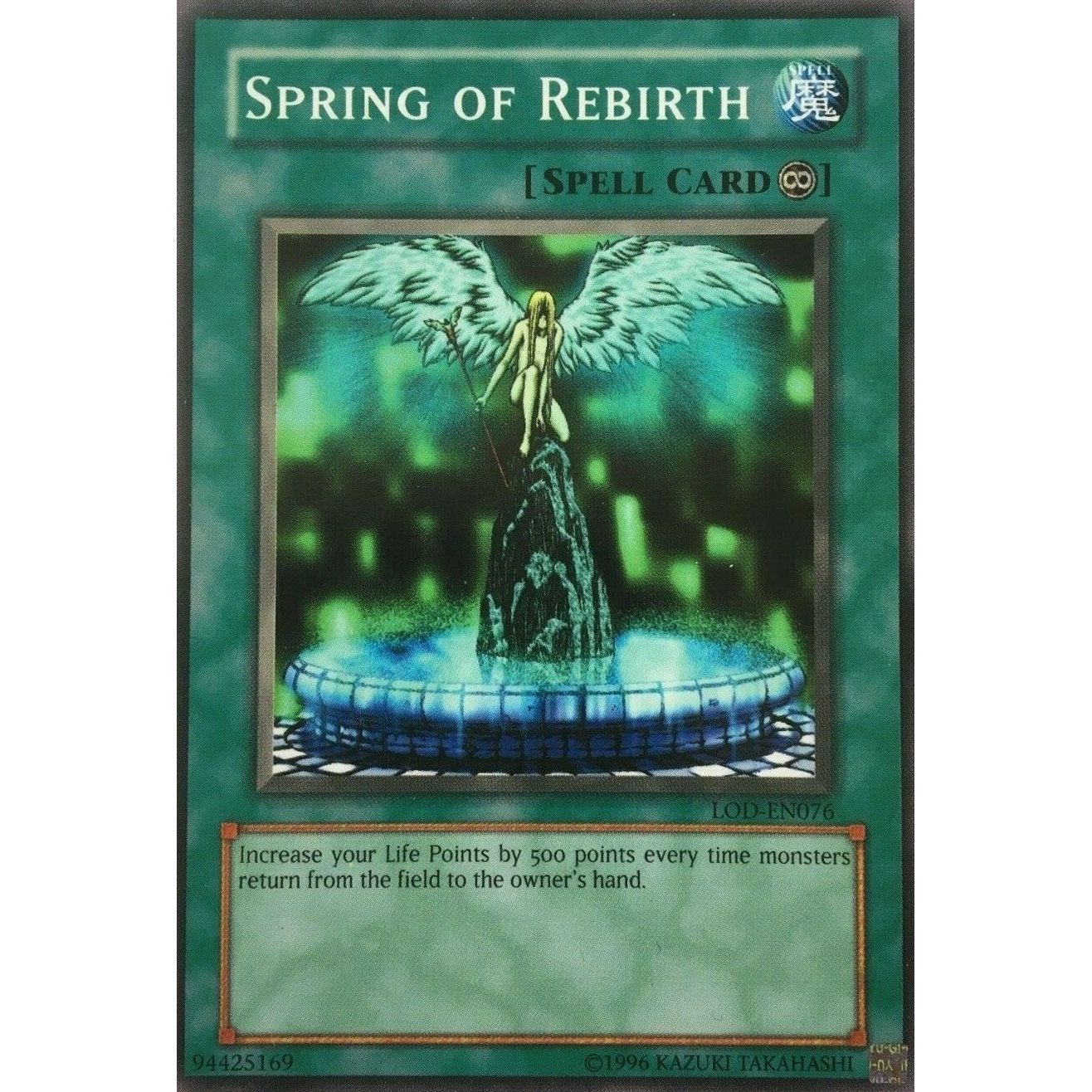 Image for Spring of Rebirth (LOD-EN076) (LOD-EN) - YuGiOh
