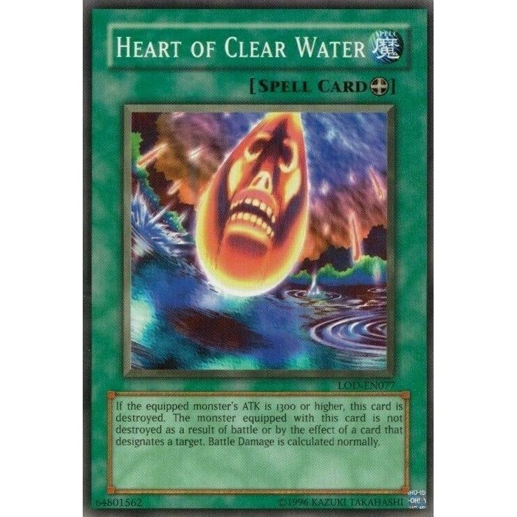 Image for Heart of Clear Water (LOD-EN077) (LOD-EN) - YuGiOh