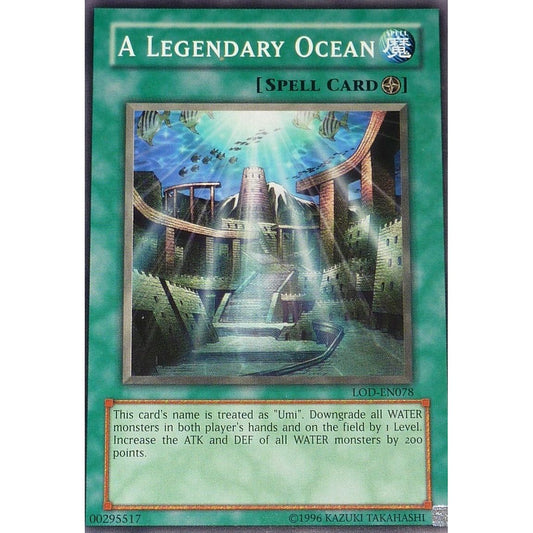 Image for A Legendary Ocean (LOD-EN078) (LOD-EN) - YuGiOh