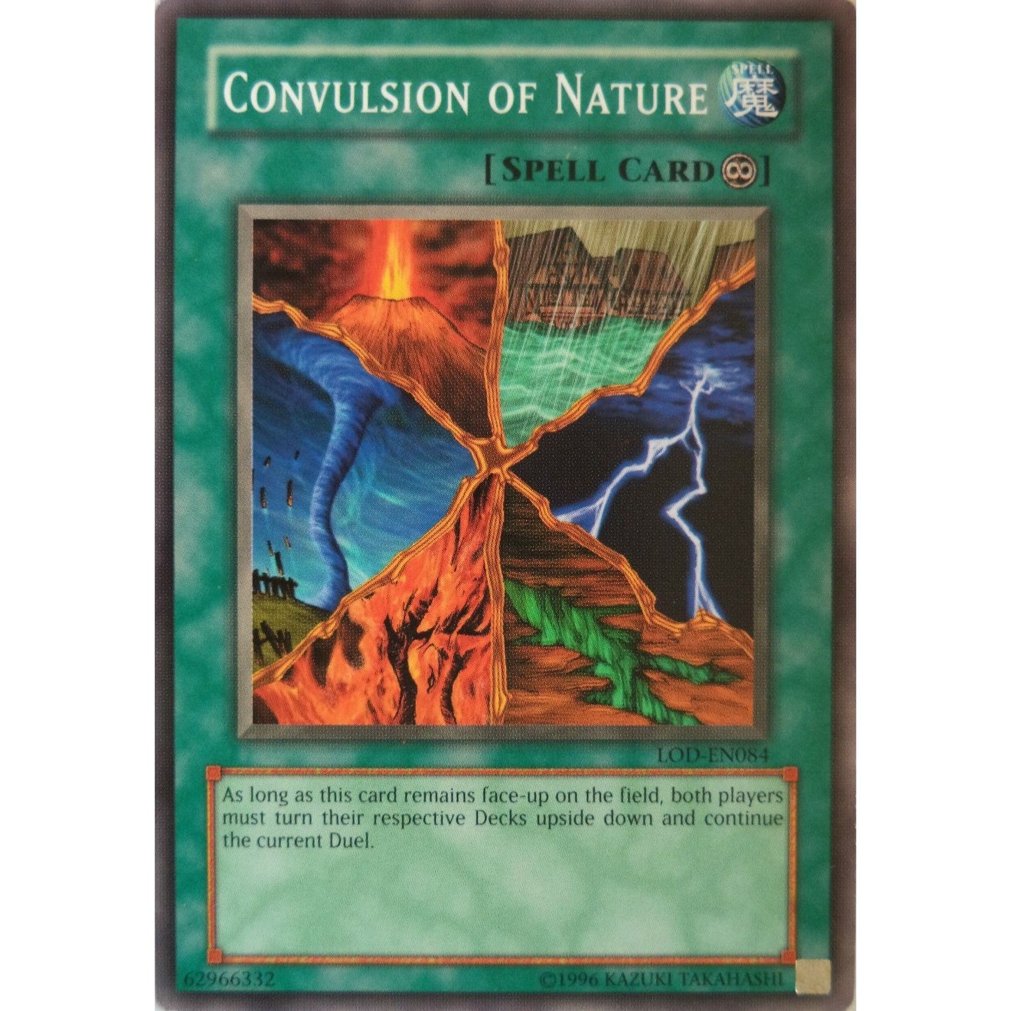 Image for Convulsion of Nature (LOD-EN084) (LOD-EN) - YuGiOh