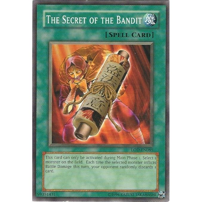 Image for The Secret of the Bandit (LOD-EN085) (LOD-EN) - YuGiOh