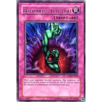 Image for Bottomless Trap Hole (LOD-EN092) (LOD-EN) - YuGiOh