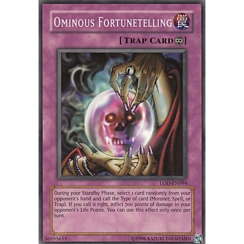 Image for Ominous Fortunetelling (LOD-EN094) (LOD-EN) - YuGiOh