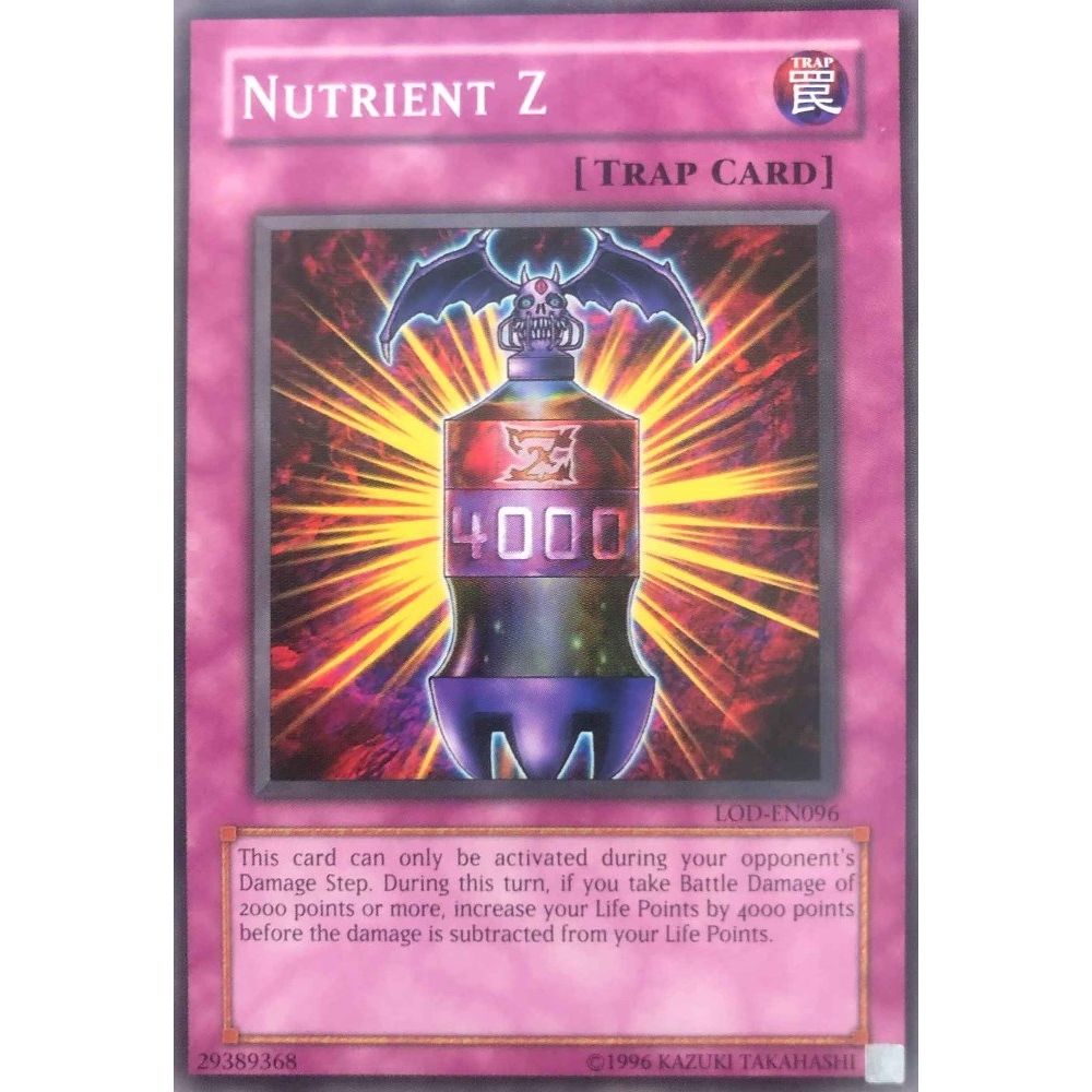Image for Nutrient Z (LOD-EN096) (LOD-EN) - YuGiOh