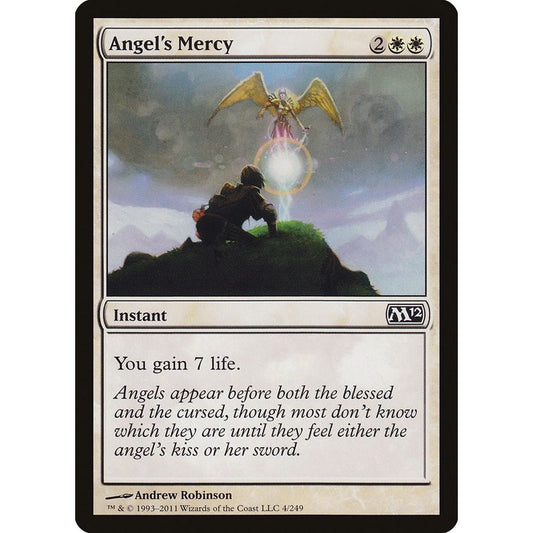 Image for Angel's Mercy (4) (M12) - Magic: The Gathering