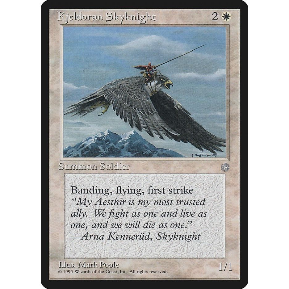 Image for Kjeldoran Skyknight (ICE) - Magic: The Gathering