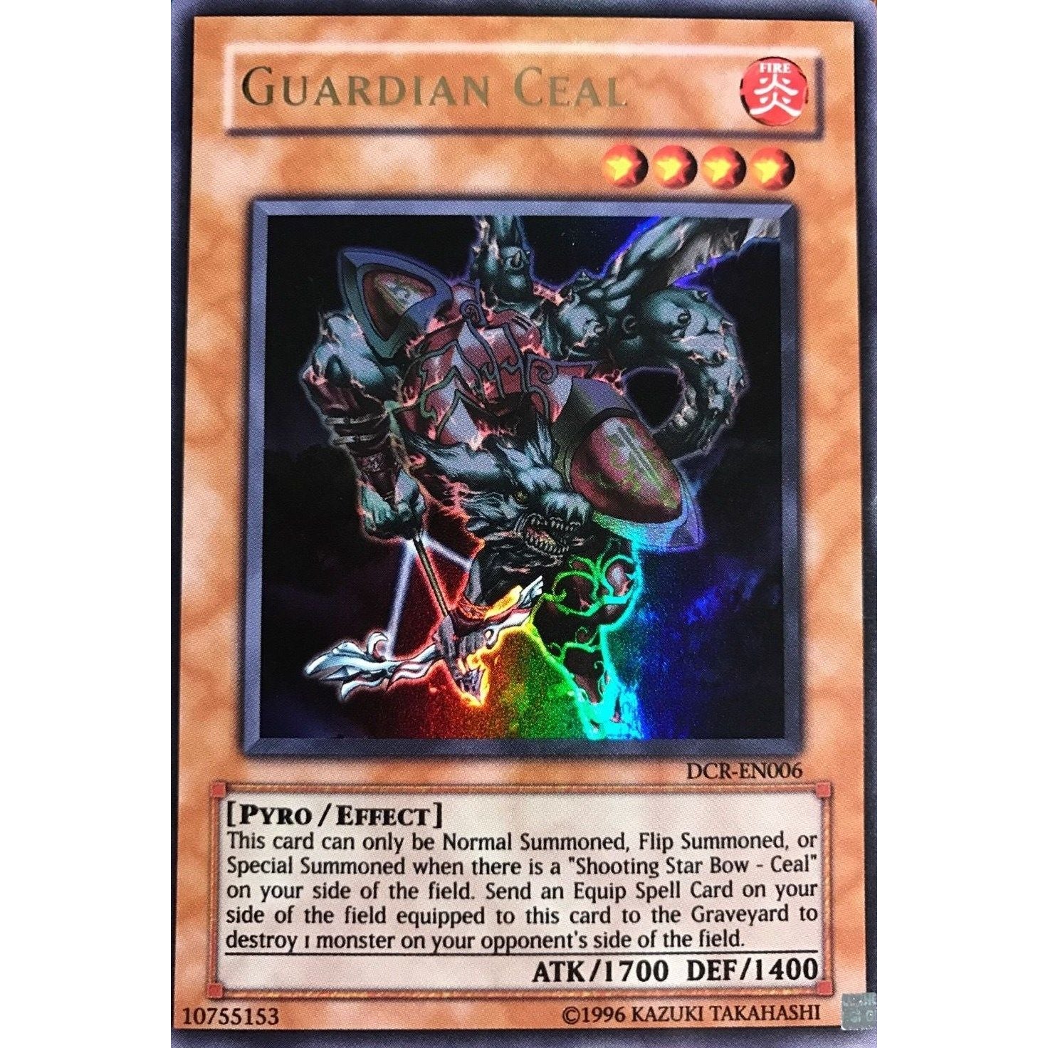 Image for Guardian Ceal (DCR-EN006) (DCR-EN) - YuGiOh