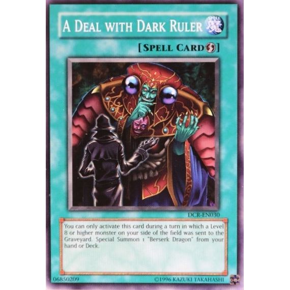 Image for A Deal with Dark Ruler (DCR-EN030) (DCR-EN) - YuGiOh