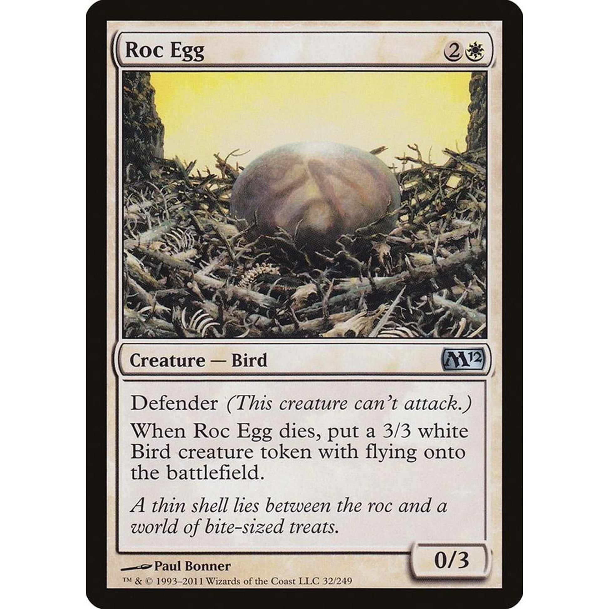 Image for Roc Egg (32) (M12) - Magic: The Gathering