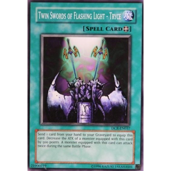 Image for Twin Swords of Flashing Light - Tryce (DCR-EN037) (DCR-EN) - YuGiOh