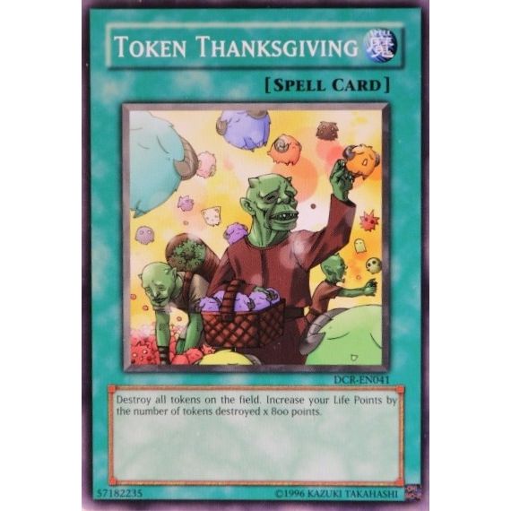 Image for Token Thanksgiving (DCR-EN041) (DCR-EN) - YuGiOh