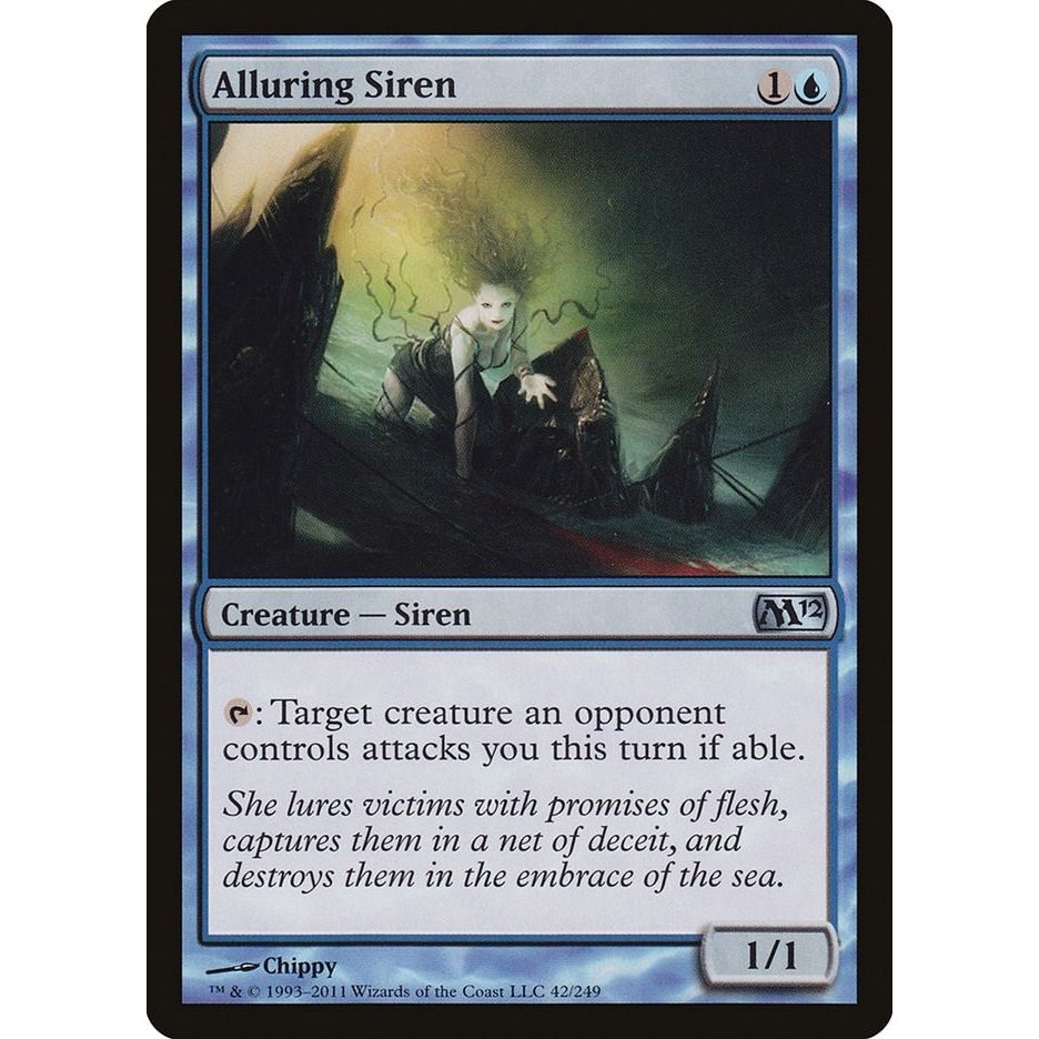 Image for Alluring Siren (42) (M12) - Magic: The Gathering