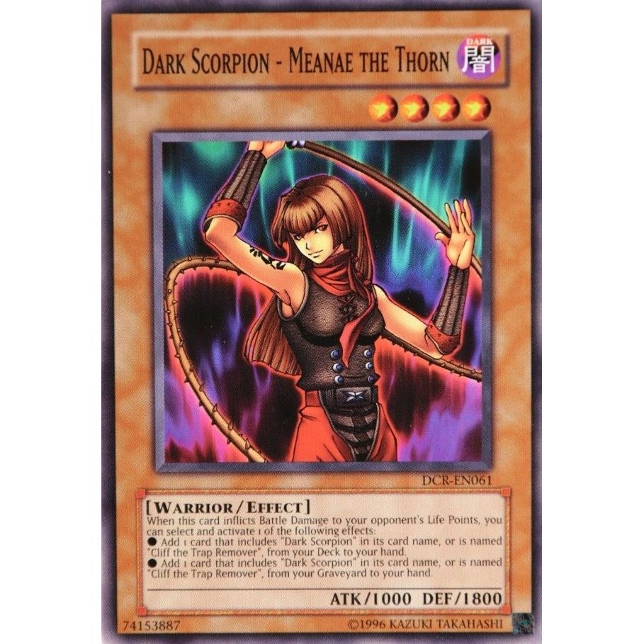 Image for Dark Scorpion - Meanae the Thorn (DCR-EN061) (DCR-EN) - YuGiOh