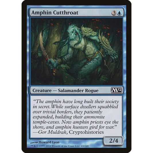 Image for Amphin Cutthroat (43) (M12) - Magic: The Gathering