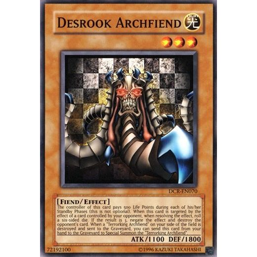 Image for Desrook Archfiend (DCR-EN070) (DCR-EN) - YuGiOh