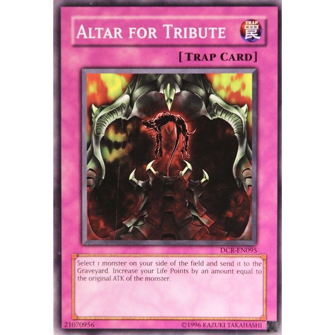 Image for Altar for Tribute (DCR-EN095) (DCR-EN) - YuGiOh