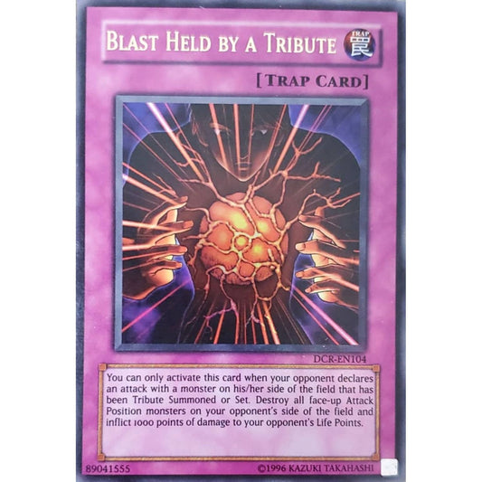 Image for Blast Held by a Tribute (DCR-EN104) (DCR-EN) - YuGiOh